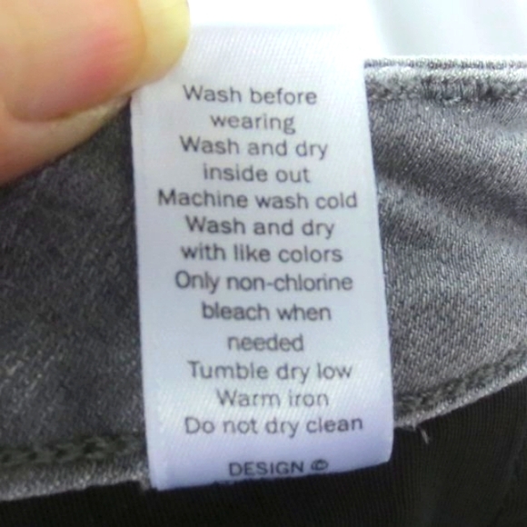 Athleta Gray Jeans Sculptek Soft Stretch Regular Rise Skinny Crop Size 2 - Picture 8 of 11